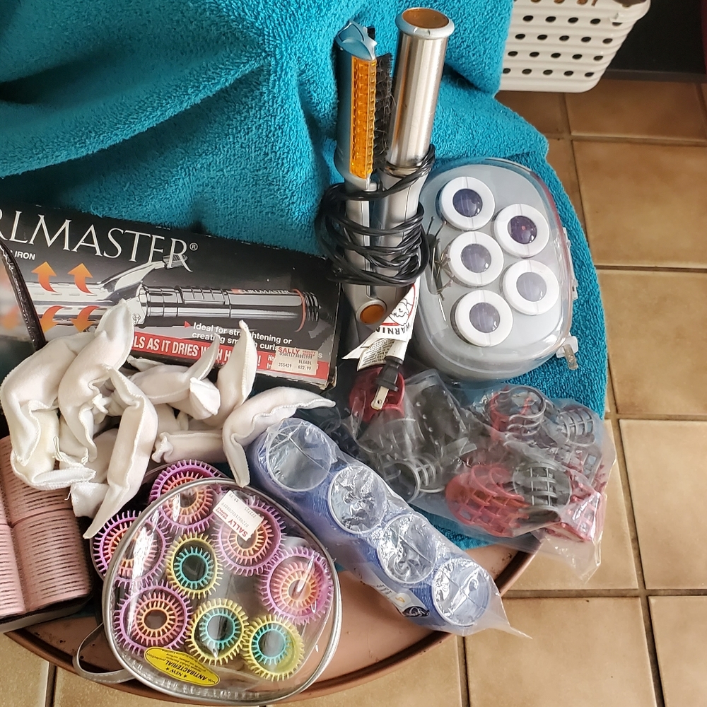 Hair styling items